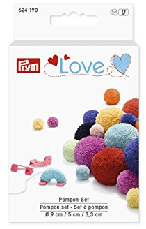 Prym - 3.3-5-9cm Mint Love Pompom Set - 3 Pieces