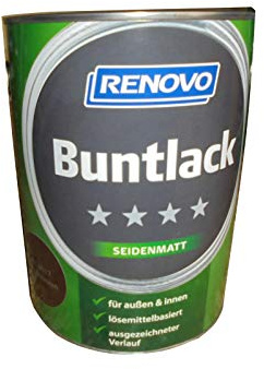Renovo Buntlack Schokobraun, Seidenmatt 2,5L