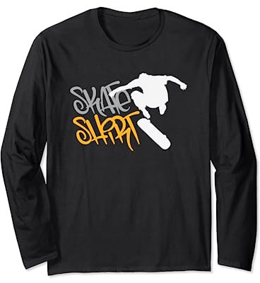 Skateboard-Outfit | Skateboard-Longboard | Skateboarden Langarmshirt