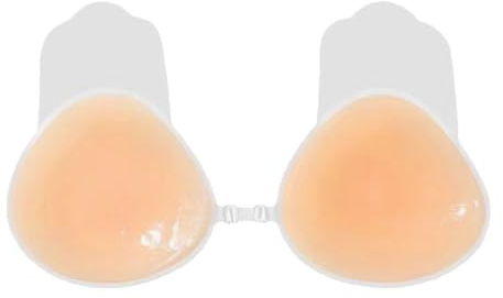 MOANATURA Sujetador Adhesivo Push Up Invisible Ajustable. Sujetadores para Espalda Descubierta. Pezoneras Adhesivas Invisibles Sin Tirantes de Silicona Suave y Reutilizable. Escote Profundo.
