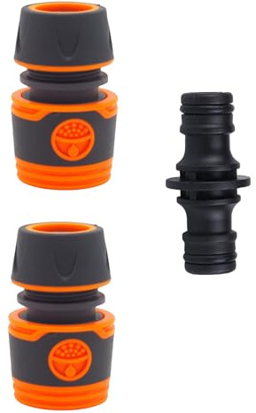 YUEHNEOM Schlauchkupplung 2PCS Ende-Schnellverbinder-Doppelte männliche Schlauchverbinder für Schlauch-Rohrverschraubung