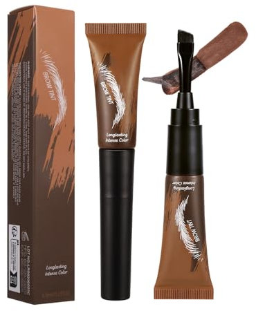 Tinte de cejas | Color de cejas impermeable | Tinte de tinte de ceja impermeable Cosméticos de maquillaje de belleza instantánea semipermanente para adultos