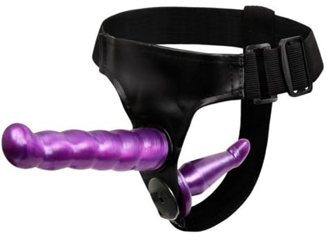 Doppio Fallo Indossabile Per Uomo Strap on Coppie Donna Donne Strapon. Anale. Doppia Penetrazione Cintura Con X Xxl Lesbica 15 Cm Uomini Gay Me Anal Dildo Anale Realistico Coppia Sul Pene,purple