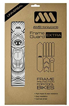 All Mountain Style Unisex's High Impact Frame Guard XL, Clear/Wolf, X-Large