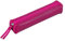 Clairefontaine 410154C Schlampermäppchen Slim, aus Lammleder, 19,5 x 2,5 x 4cm, 1 Stück, Himbeer