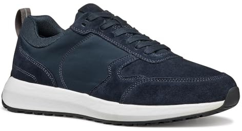 Geox U VOLPIANO A, Scarpe da Ginnastica Uomo, Navy, 41 EU