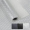 PVC Bodenbelag Meterware 1,5mm Antirutschmatte Bodenmatte geruchslos Noppenmatte Riffelblechmatte Tränenblech Karo Dionis rutschfest Noppen Silber 140x100cm