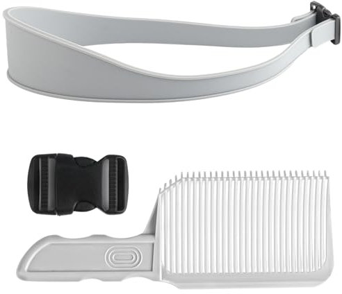 2 STK Haarschneidekamm übergang, Friseur Kamm, Haarschneide Schablone Herren, Barber Kamm für Männer, Haarschneide Hilfe übergang Haarschneidemaschine Aufsätze für Salon Hause