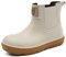 Gummistiefel Herren Damen, Wasserdicht Atmungsaktiv Halbhoch Stiefeletten, Gummistiefel Anti-Rutsch Mode PVC Chelsea-Stiefel Herren Damen