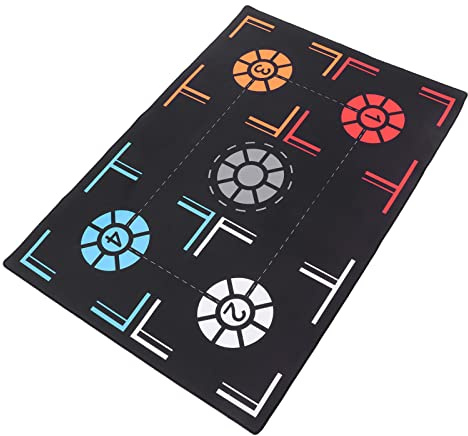 Culnflun Tapis d'entraînement de Basket-Ball, système d'entraînement de Basket-Ball en Caoutchouc Noir muet, Rappel de Point à la Maison pour Enfants, Durabilité Premium