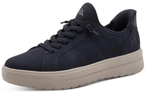 Jana Sneaker da Donna a Calzata Rapida Leggeri e Flessibili Facili da infilare Vegan, Blu (Navy), 39 EU