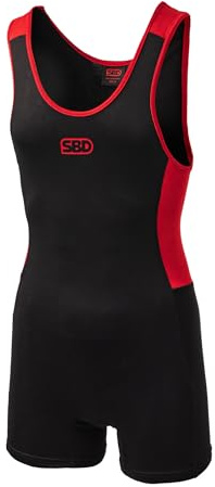 SBD Men’s Powerlifting Singlet – IPF Approved Weightlifting Singlet – Durable Lifting Suit Made in Great Britain