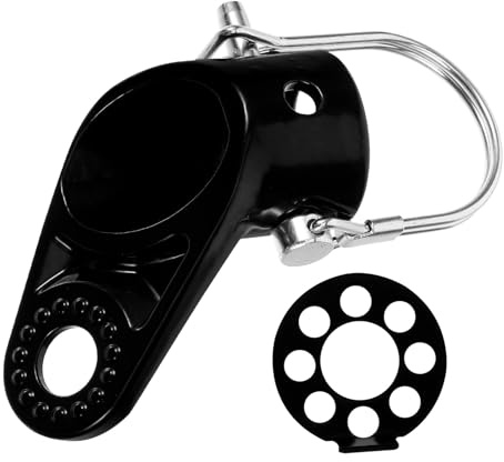 Hohopeti Enganche para Remolque de Bicicleta de Acero Resistente Cabezal de Tracción para Remolques Infantiles y Mascotas Conector Seguro para Accesorios de Ciclismo y Transporte