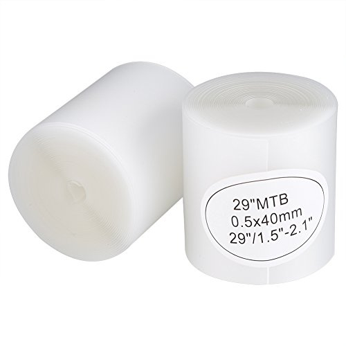 Bike Tire Liner Protector, Anti-Puncture Protection Tape, 0.5mm Thickness, Compatible with 700C, 26, 27.5, 29 Inch Wheels, 2 Pack