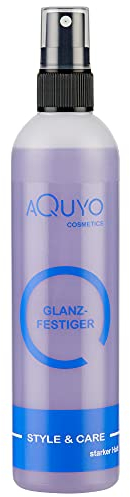 Style & Care Glanzfestiger starker Halt (200ml) | Haarfestiger zum formen und stylen der Haare | Sprühfestiger gibt Glanz und Halt | Haar Spray ohne Silikone & Parabene