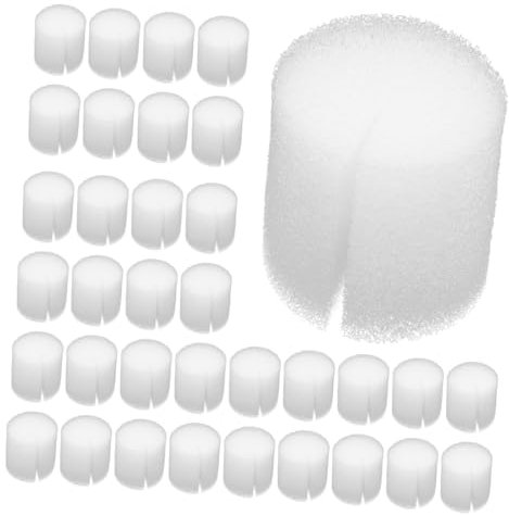 MERRYHAPY Spugna per Piantine Idroponiche 100 Pezzi, Blocco Galleggiante per Serra, Substrato Traspirante e Sicuro per Coltivazione Senza Terra, per Agricoltura e Vivai Domestici