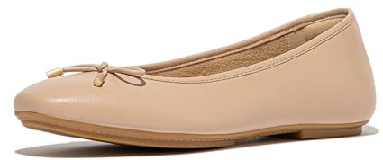 Fitflop Ballerine in Pelle Delicata Beige