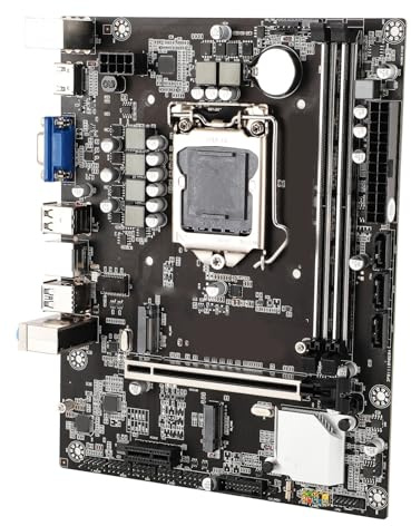 La Placa Base H410M - K DDR4 Admite La Serie de Zócalo LGA1200 Gen 10, PCIe 3.0, Ranura M.2 NVME, Tarjeta Gigabit Ethernet, USB3.0, HDMI/VGA