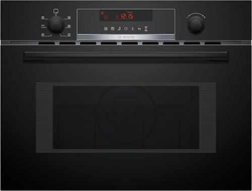 Bosch CMA583MB0, Série 4, Four micro-onde combiné, Encastrable, Noir