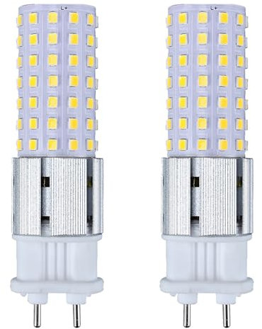 G12 Lampadina A LED 15W, 85V-265V, 150W G12 Lampadina Alogena Equivalente, Viti di Mais 1500LM per Lampadario Illuminazione Domestica Non Dimmabile(Bianco Freddo)