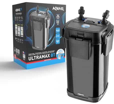 Ultramax BT - Filtration innovante - pour Un Maximum de Confort | Filtre extérieur Externe pour Aquariums 100-750L | 2200l/h | 6,1-13,5W | Contrôle par Application