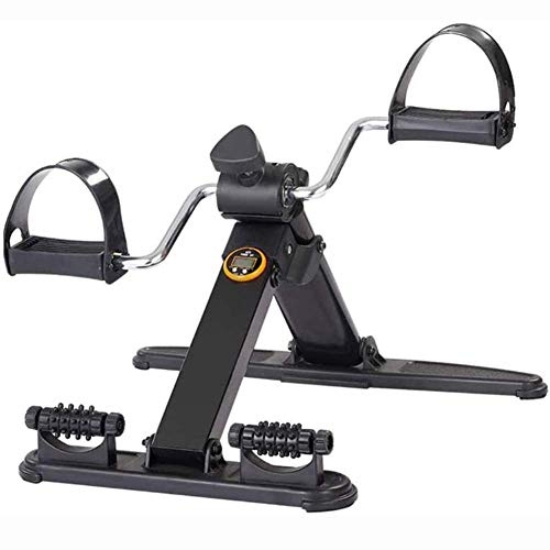 Mini cyclette pieghevole LCD, pedaliera portatile per fitness cardio, macchina stepper regolabile per interni