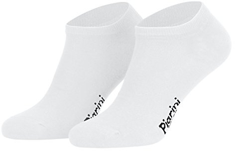 Piarini - Chaussettes basses de sport - unisexe - noir et couleur - grandes tailles disponibles