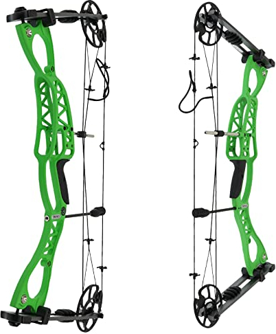 Drake Pathfinder Green Basic - 40-65 lbs - Compoundbogen Bogen für Anfänger und Fortgeschrittene im Set (Rechte Hand)