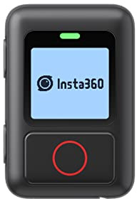Insta360 GPS-Action-Fernbedienung für ONE X2, X3, ONE RS, ONE R, Echtzeit-GPS-Daten, Bluetooth 5.0 für maximale Zuverlässigkeit, wasserdicht bis 5 m, Flexible Befestigung