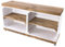 Kistenkolli Altes Land Schuhregal mit Sitzbank n TV-Tisch Fernsehtisch Schuhablage Schuhbank aus Holz Maße 100 x 29 x 45cm L x T x H (Weiss mit palisander Planke und Mittelbrett)