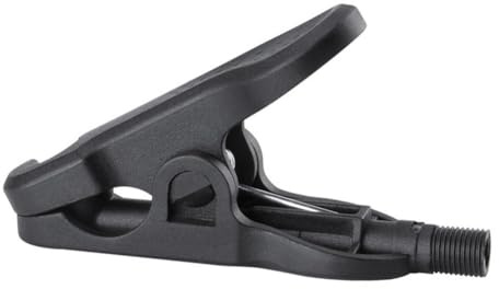 FACAIIO Adaptador de válvula para válvula Dunlop a Schrader, convertidor de boquilla de aire de bicicleta para tubo de bomba de bicicleta, color negro, material ABS
