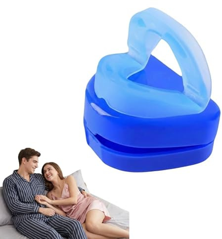 Rinovax Bite Antirussamento – Dispositivo Antirussamento con Design Ergonomico in TPE Morbido, Comfort Notturno e Vestibilità Regolabile, Ideale per un Riposo Più Tranquillo