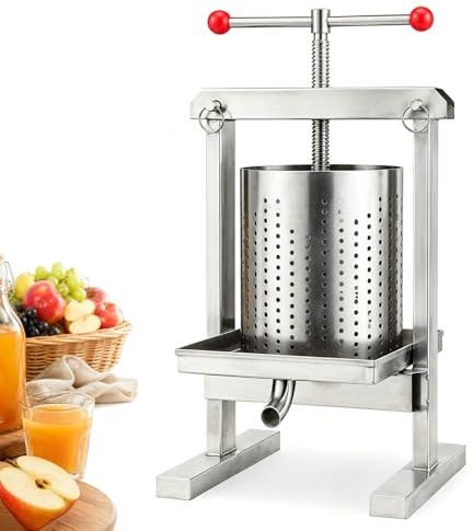 Manuell grönsakstorkare, rostfritt stål hushållspressutdragare för dumpling fyllning, fuktborttagning juicer med basutloppsrör