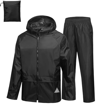 SWISSWELL Waterproof Rain Suit for Men Women Jacket Pants for Fishing Work