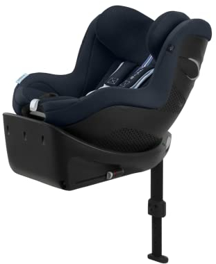 CYBEX Gold Kinder-Autositz Sirona Gi i-Size Plus inkl. Base, Ab ca. 3 Monaten bis 4 Jahre (Ab Geburt mit Neugeboreneneinlage), Max. 20 kg, 61 - 105 cm (Ab 40 cm mit Neugeboreneneinlage), Ocean Blue