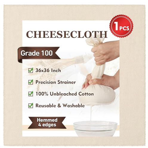 1 étamine réutilisable, grade 100, 91,4 x 91,4 cm