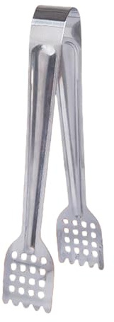 Pinzas de acero inoxidable para alimentos con mango ergonómico para un fácil agarre y cocción, herramienta de cocina de agarre cómodo, clip para pan