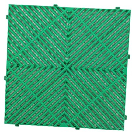Ronyme Estera de Drenaje entrelazada, baldosa de Drenaje para Piso Interior, baldosa de unión, Estera de cojín Modular para Cocina, sótano, Patio, casa de, Verde
