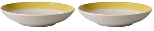 Villeroy & Boch, Colourful Life Scodella Giallo, Lavabile In Lavastoviglie, Adatto Per Microonde, Ciotola Per Zuppa, Ceramica, Stoviglie, Poke Bowl, Porcellana Premium (Confezione da 2)