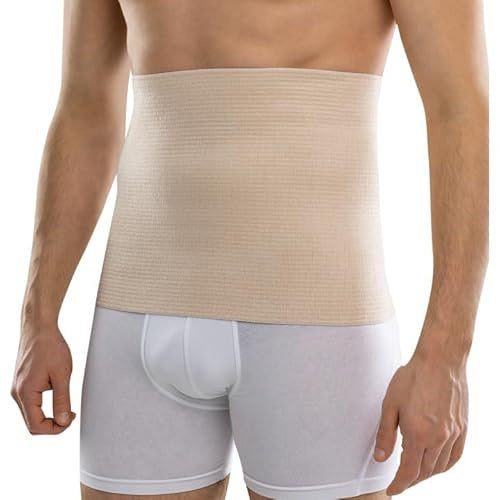 Lauma Medical, ceinture chauffante élastique en laine et coton pour soulager les douleurs lombaires, réchauffer les reins, soutien thermique pour les douleurs rénales, réchauffer le dos - S