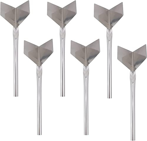 KLYMY Trowels Series Mini Inside Angle Rounded End Plasterers Plastering 95 Degree Cork Handle6pcs Drywall Concrete Corner Tool with Handle Stainless Steel Scraper Trowel Tools 24. 5x9cm