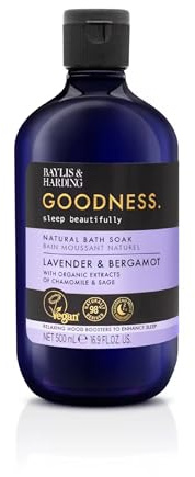 Baylis & Harding Goodness Natural Bath Soak Lavender & Bergamot 500ml