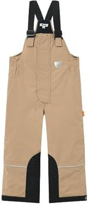Steiff Pantalones de nieve de la UE, talla 122 burro, cálidos pantalones de invierno, ideales para nieve y exteriores, pantalones de traje de esquí para niños, lavables a máquina