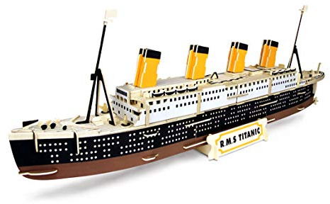 Quay R.M.S. Titanic Woodcraft Construction Kit FSC