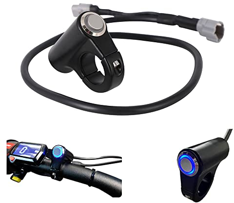 JFG RACING Motorradscheinwerfer, Notausschalter, Lenker Kill Switch Motorradlenker, Schalter Plug & Play, wasserdichter Scheinwerfer-Schalter für Sur Ron Light Bee X/S Segway X160 X260