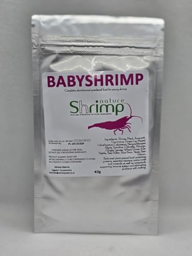 Shrimp Nature Babyshrimp | 40g - Special food for ornamental Baby shrimps (powder)