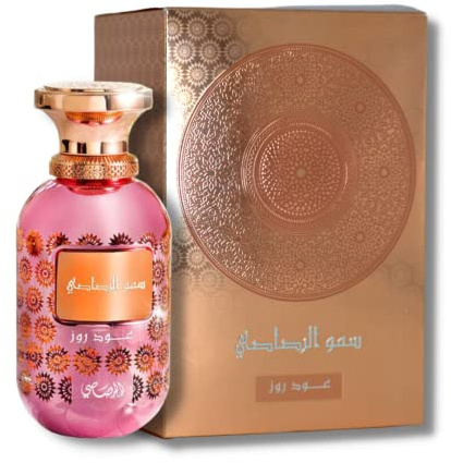 Somow Al Rasasi Lamaan Collection - Oud Rose by Rasasi for Women - 3.38 oz EDP Spray