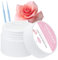 GEMERRY Remover Cils Extension Colle 10 g Crème Dissolvant de Colle pour Cils pour Cils a Cils Professionnel Colle de Cils à action rapide à faible irritation Dissolvant Cils Individuels Colle(Rose)