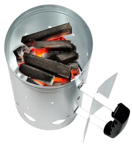 TQEBWUS Cubo para cenizas de carbón,Cubo para quema de carbón, Cubo de encendido para camping, Cubo de encendido de leña portátil, barril de calefacción de hierro inoxidable, cubo de fuego