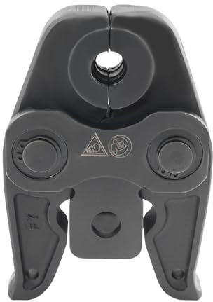 TH12 Presse à sertir mâchoire / pince à sertir - Contour diamètre intérieur 14,1 mm - Diamètre de sertissage 12 mm - Mâchoires en métal pour raccords à sertir